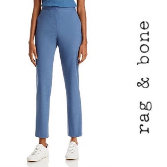 rag & bone Pants - NWT Rag & Bone Blue Layla Slim Fit Ankle Pants